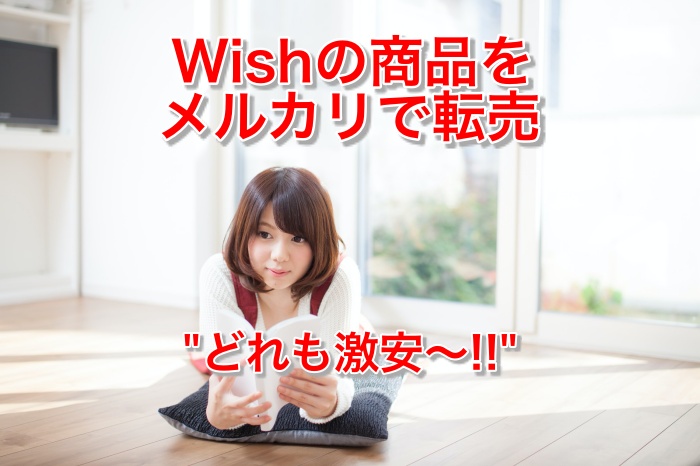 激安!Wishで買ってメルカリで転売すると儲かる商品3選と注意点とは?